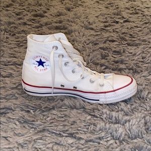 White High top converse